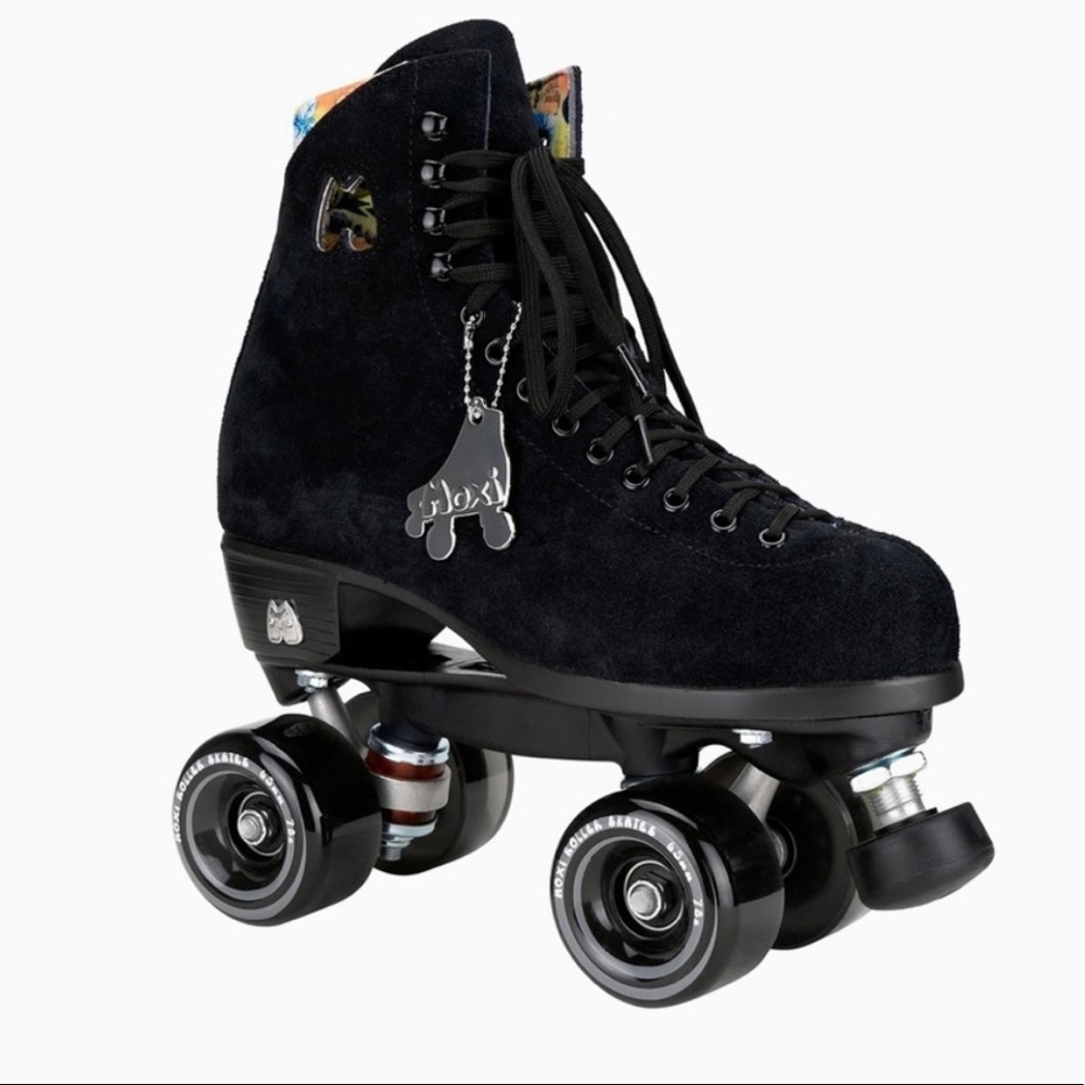 Black Suede Moxi Lolly Skates